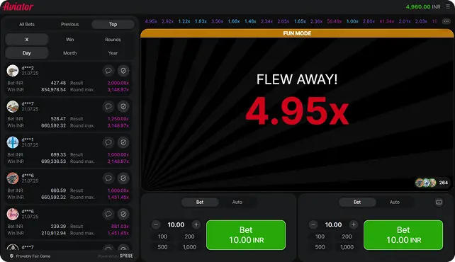 Try Aviator Game